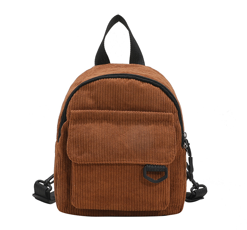 Corduroy Mini Backpack