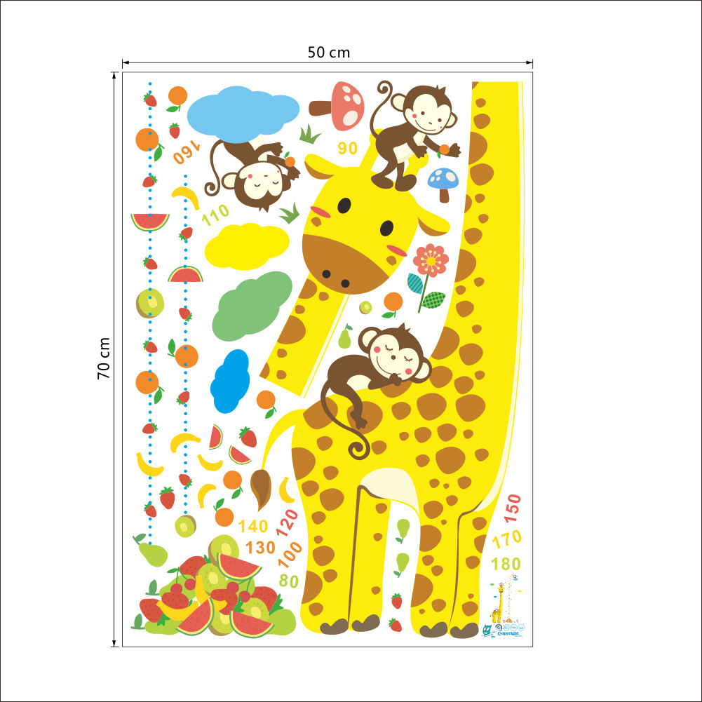 Giraffe Height Chart