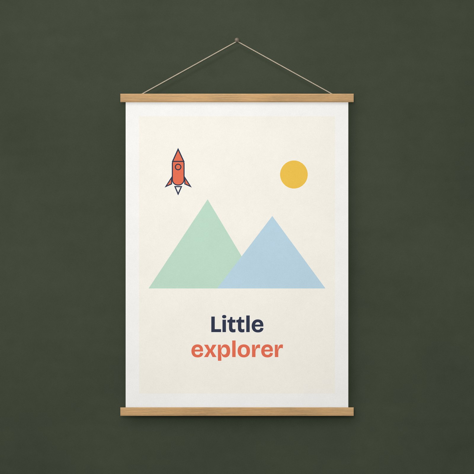 Little Explorer Print – A4