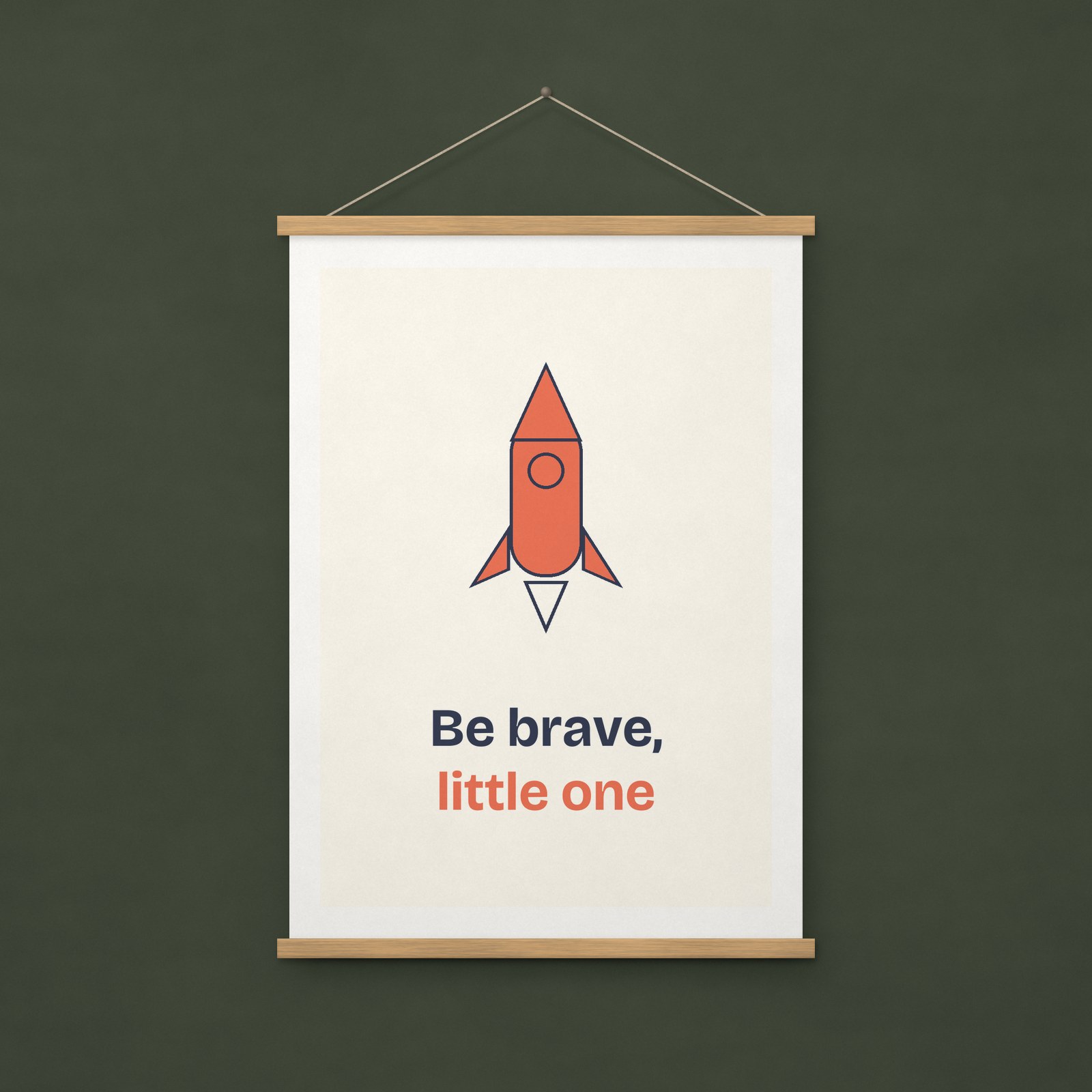Be Brave Print – A4