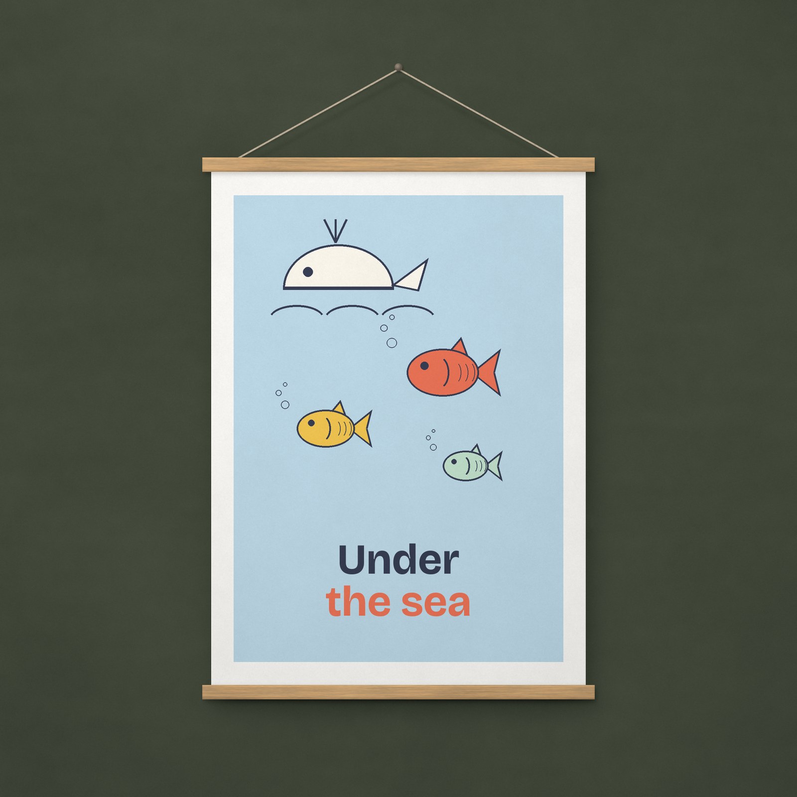 Under the Sea Print – A4