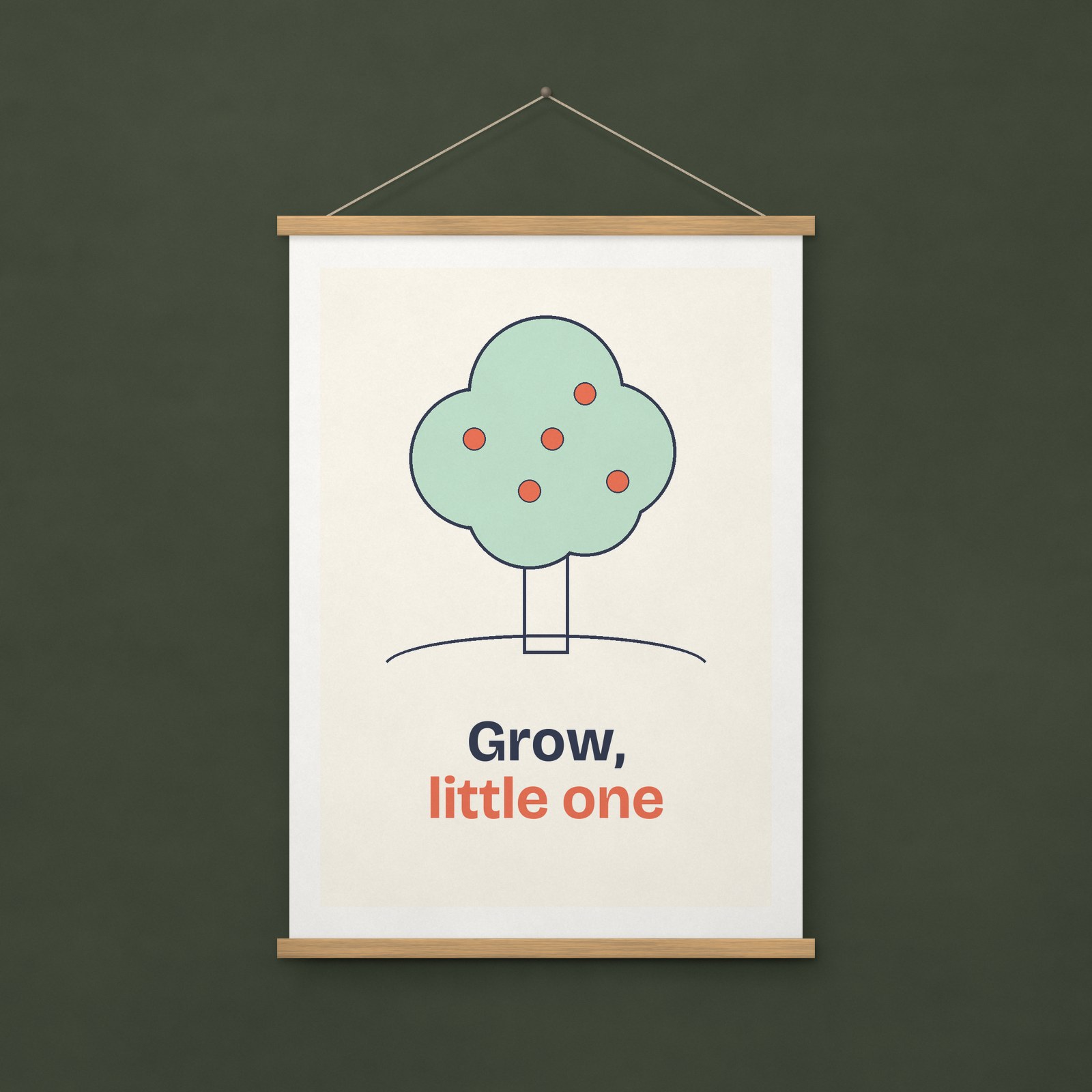 Grow, Little One Print – A4