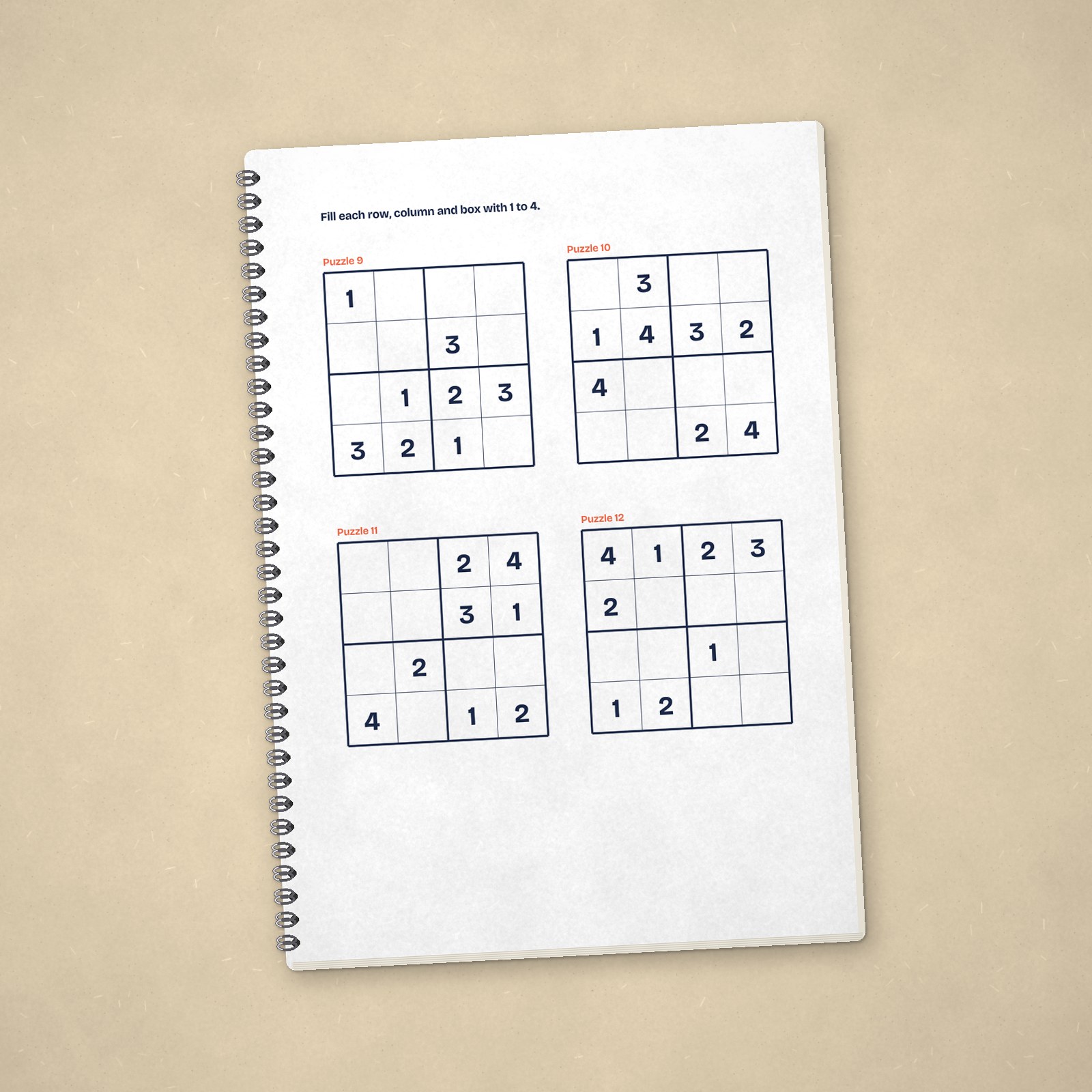 Kids' Sudoku Book