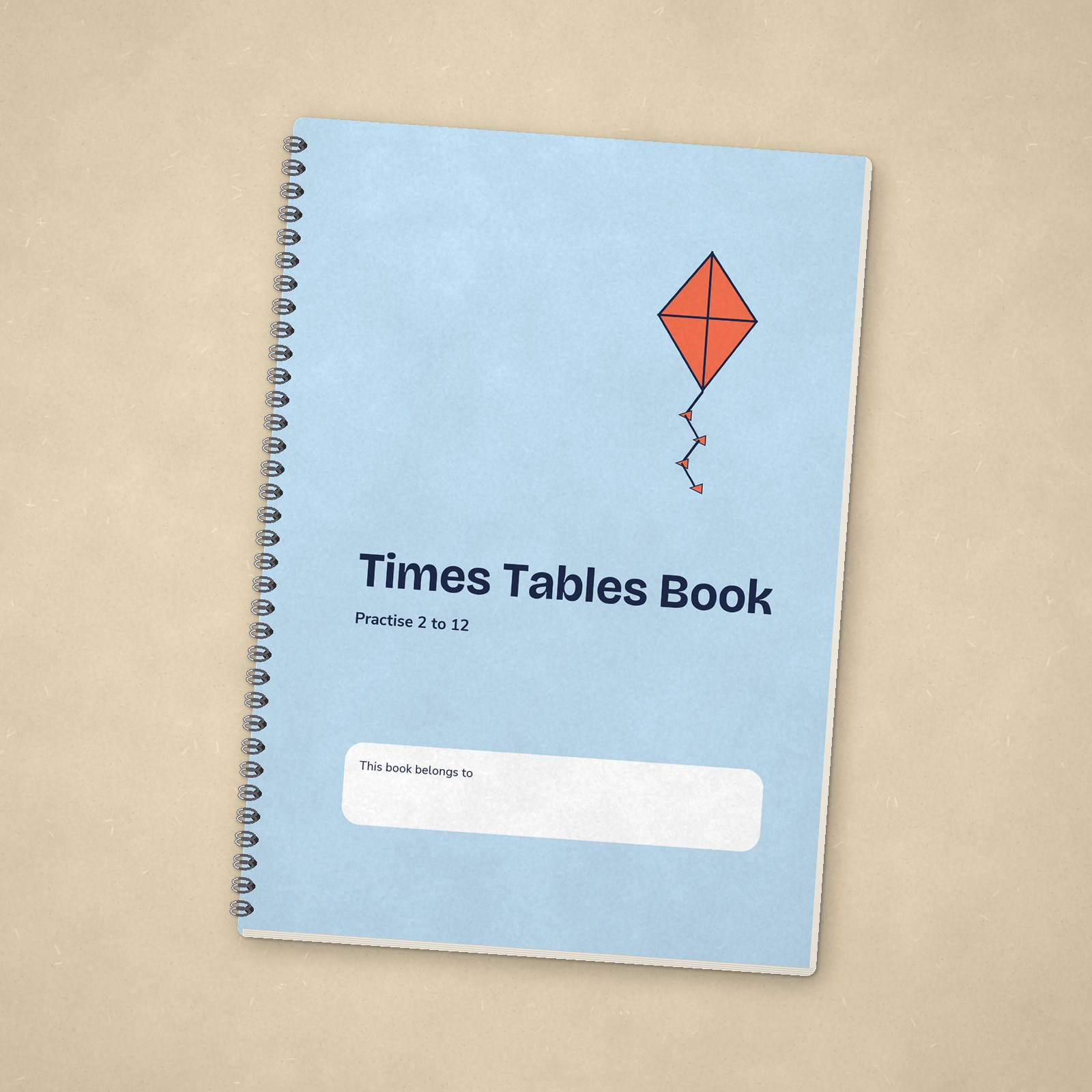 Times Tables Book – Sky