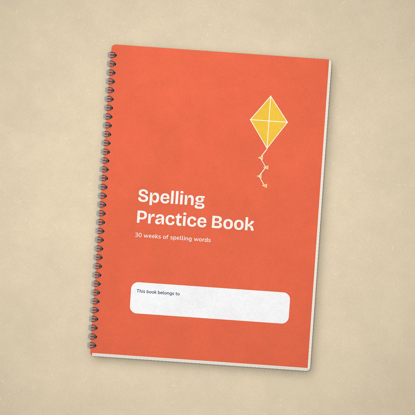 Spelling Practice Book – Coral