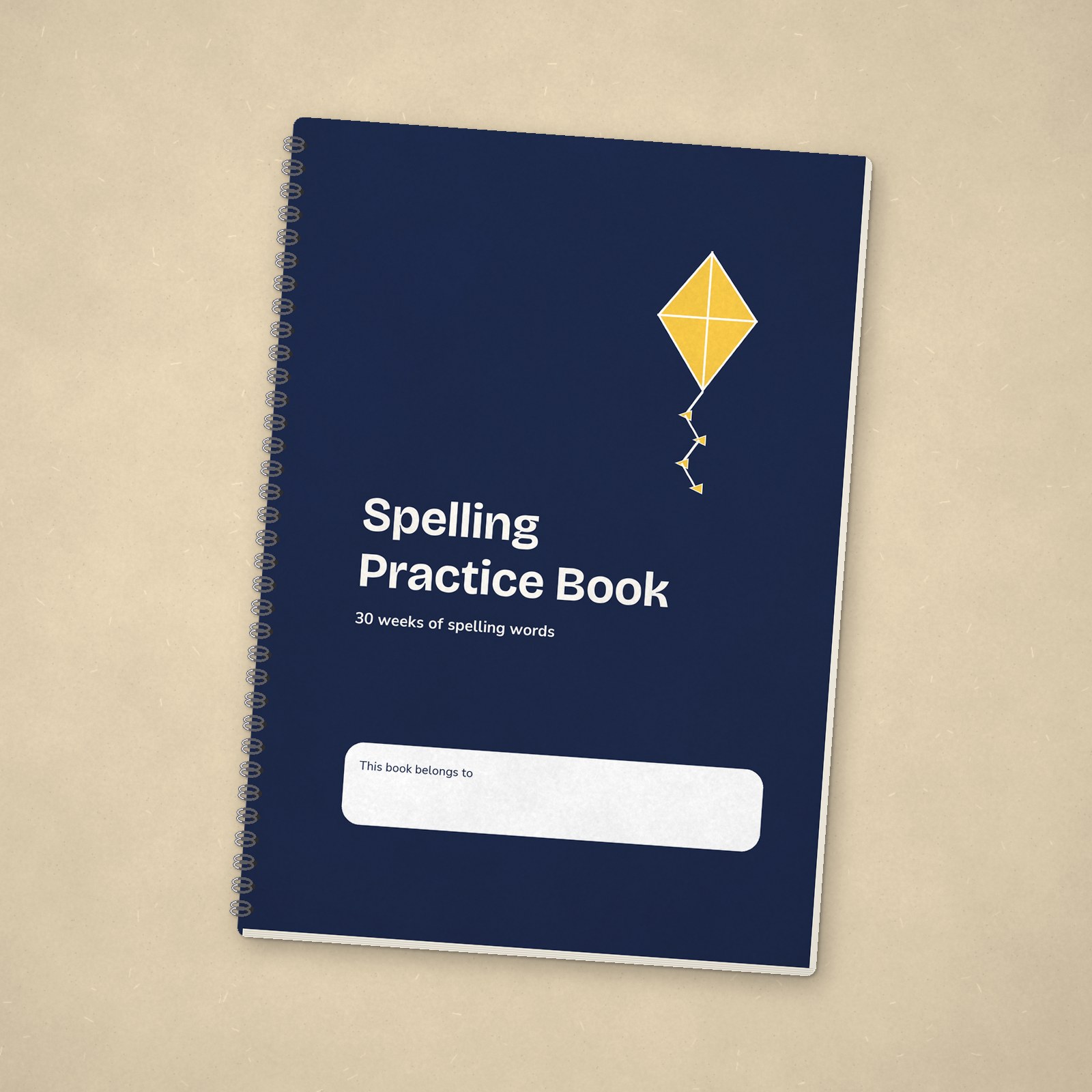 Spelling Practice Book – Navy