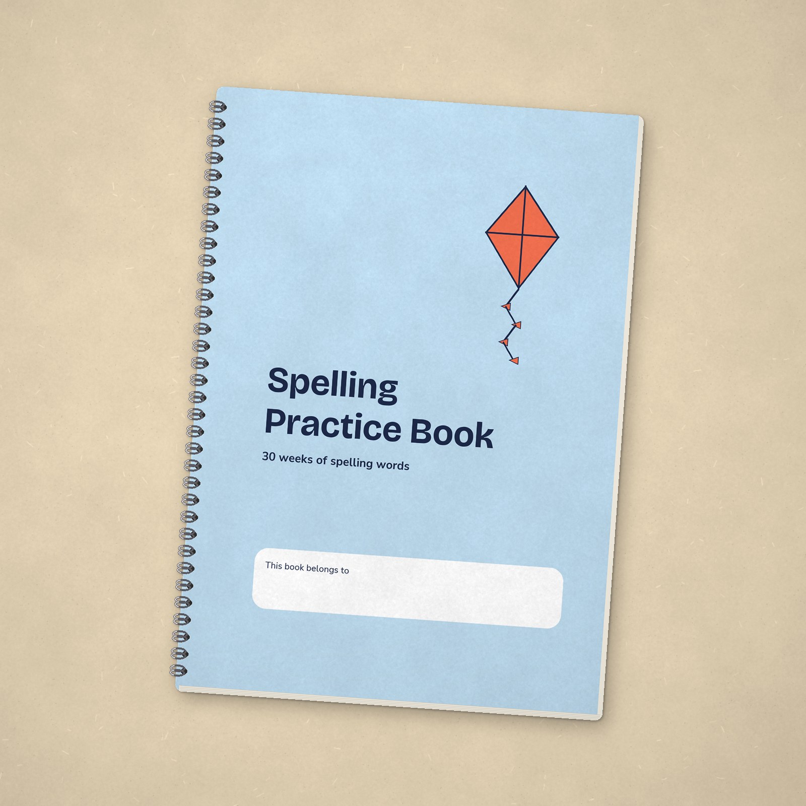 Spelling Practice Book – Sky