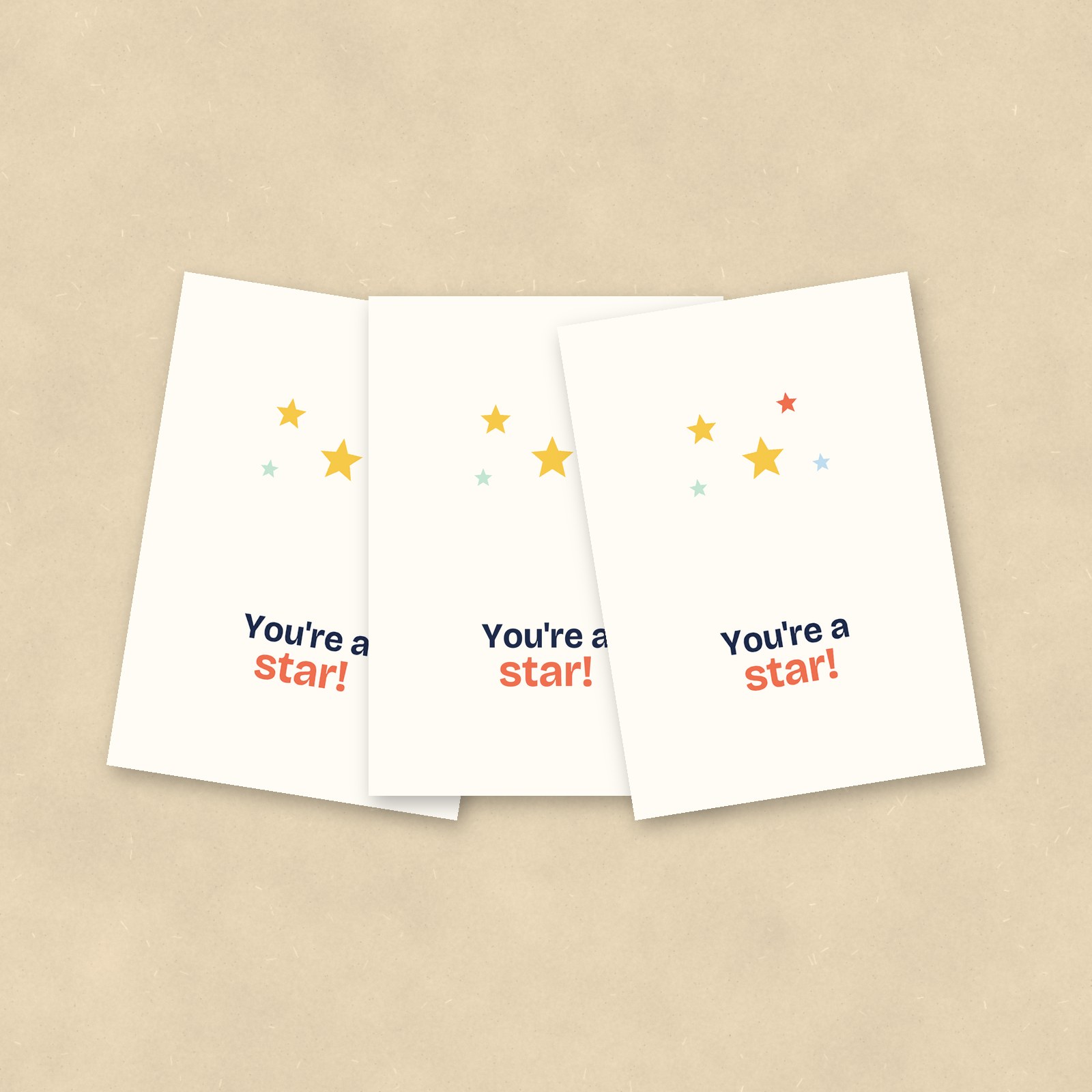 You're a Star Cards, Set of 10