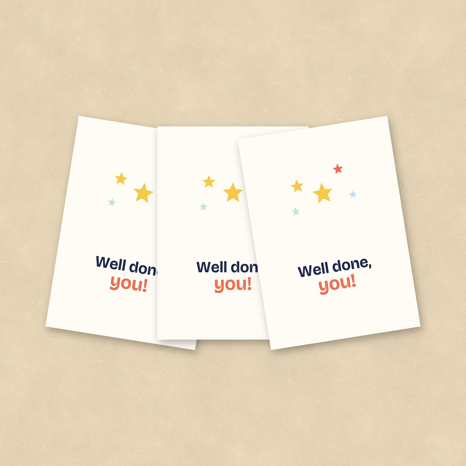 Well Done Cards, Set of 10