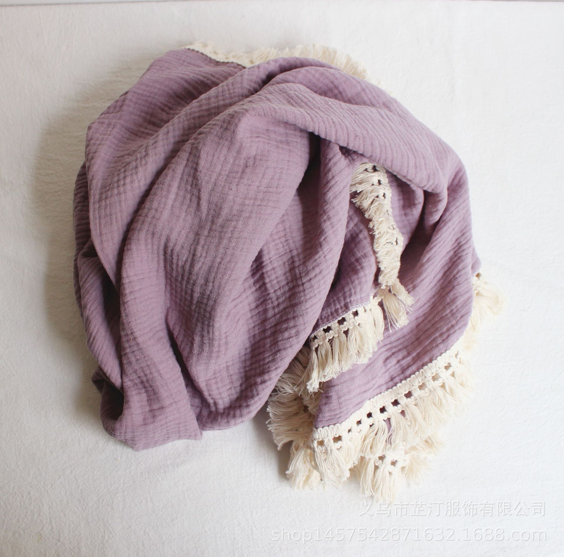 Tasselled Baby Blanket