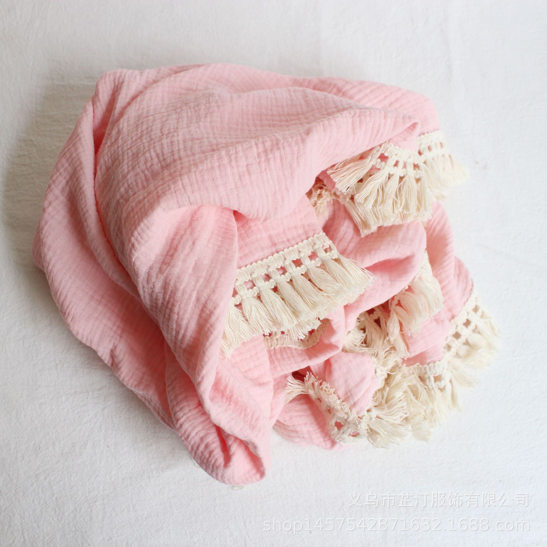 Tasselled Baby Blanket