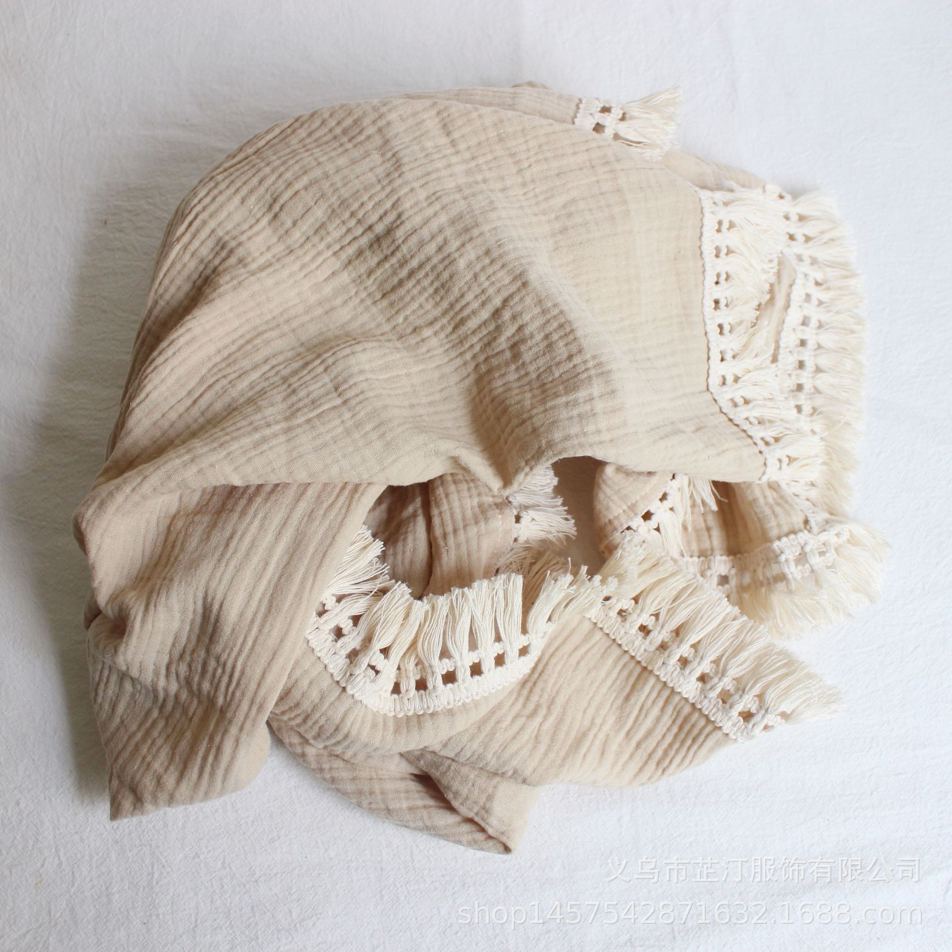 Tasselled Baby Blanket