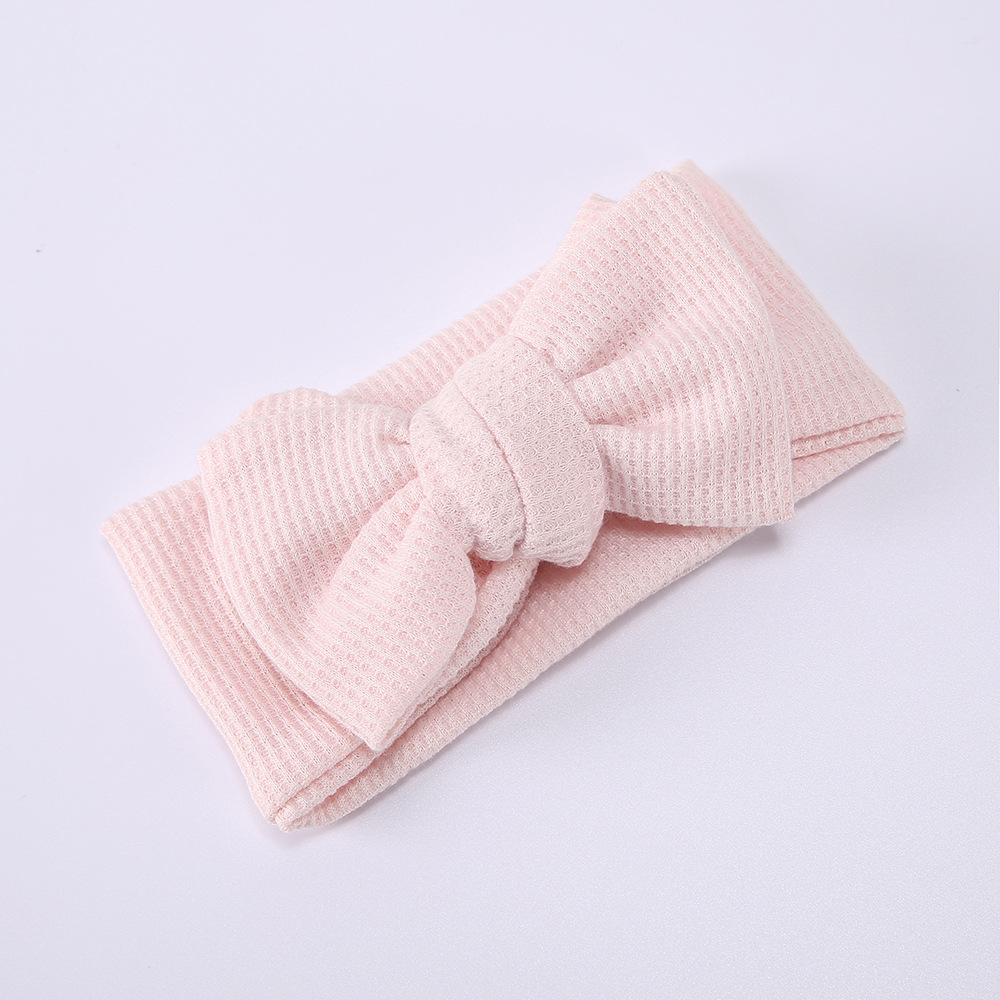 Waffle Bow Headband